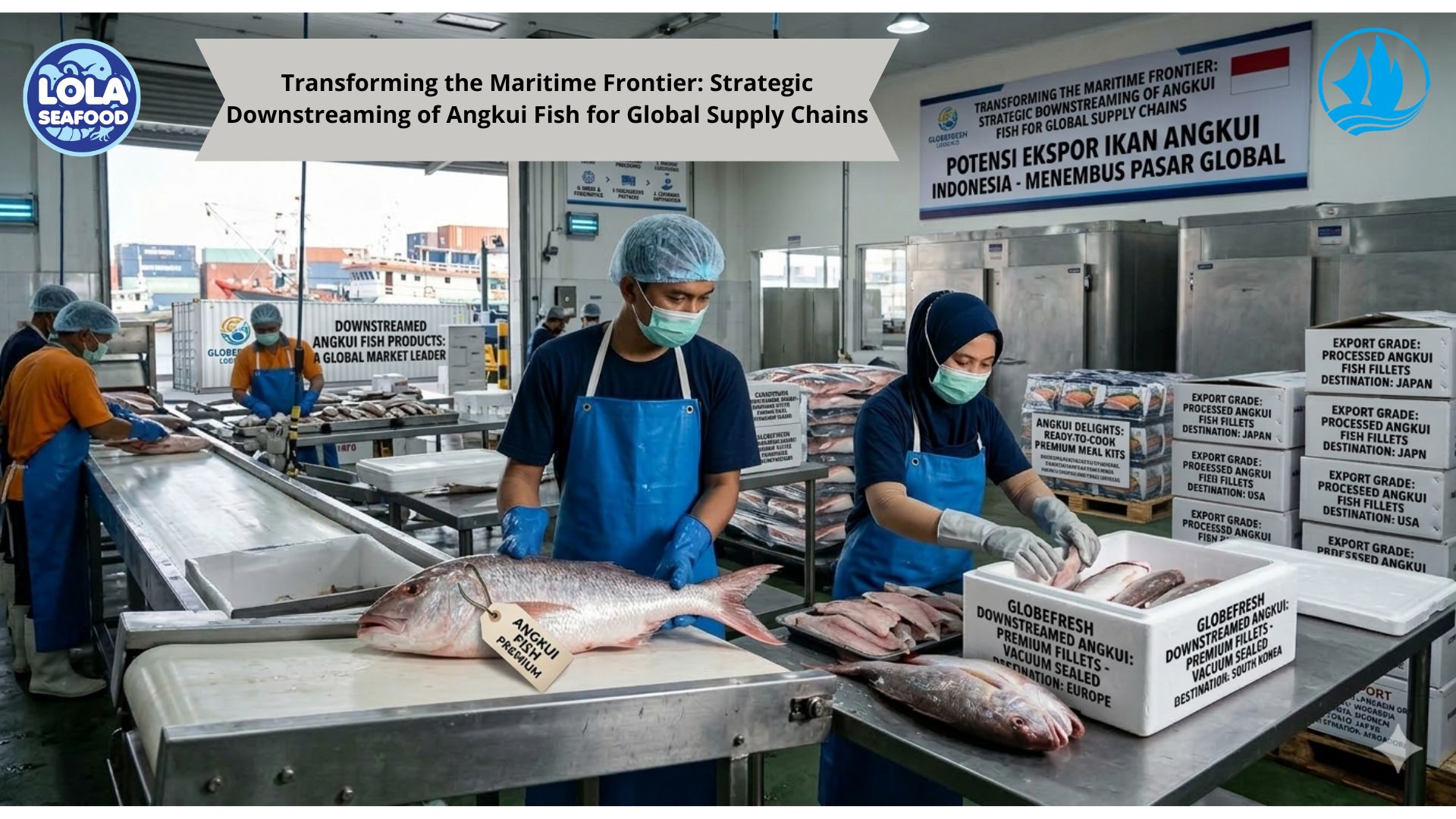 Transforming the Maritime Frontier: Strategic Downstreaming of Angkui Fish for Global Supply Chains